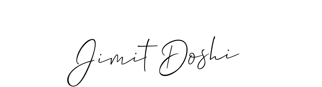 Similarly Allison_Script is the best handwritten signature design. Signature creator online .You can use it as an online autograph creator for name Jimit Doshi. Jimit Doshi signature style 2 images and pictures png