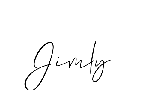 Best and Professional Signature Style for Jimly. Allison_Script Best Signature Style Collection. Jimly signature style 2 images and pictures png