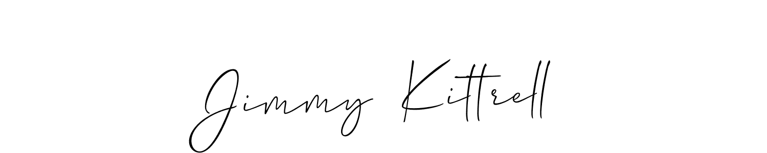 Create a beautiful signature design for name Jimmy  Kittrell. With this signature (Allison_Script) fonts, you can make a handwritten signature for free. Jimmy  Kittrell signature style 2 images and pictures png