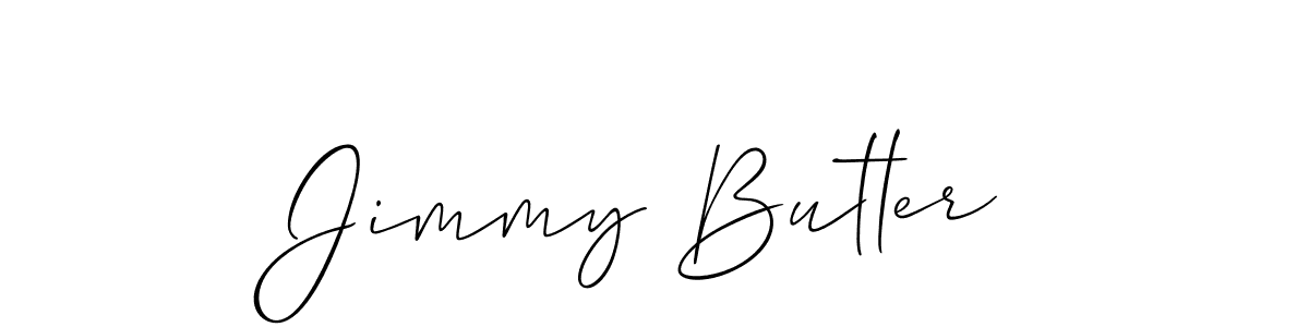 This is the best signature style for the Jimmy Butler name. Also you like these signature font (Allison_Script). Mix name signature. Jimmy Butler signature style 2 images and pictures png