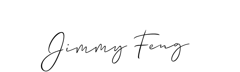Best and Professional Signature Style for Jimmy Feng. Allison_Script Best Signature Style Collection. Jimmy Feng signature style 2 images and pictures png