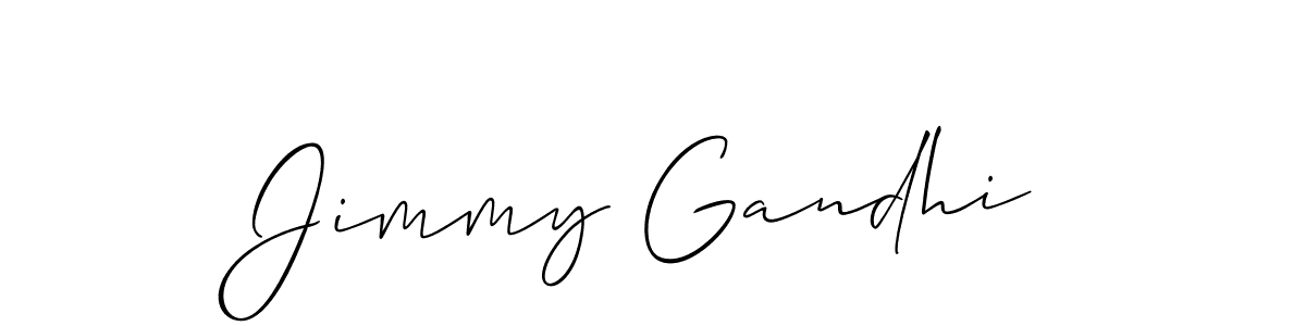 Make a short Jimmy Gandhi signature style. Manage your documents anywhere anytime using Allison_Script. Create and add eSignatures, submit forms, share and send files easily. Jimmy Gandhi signature style 2 images and pictures png