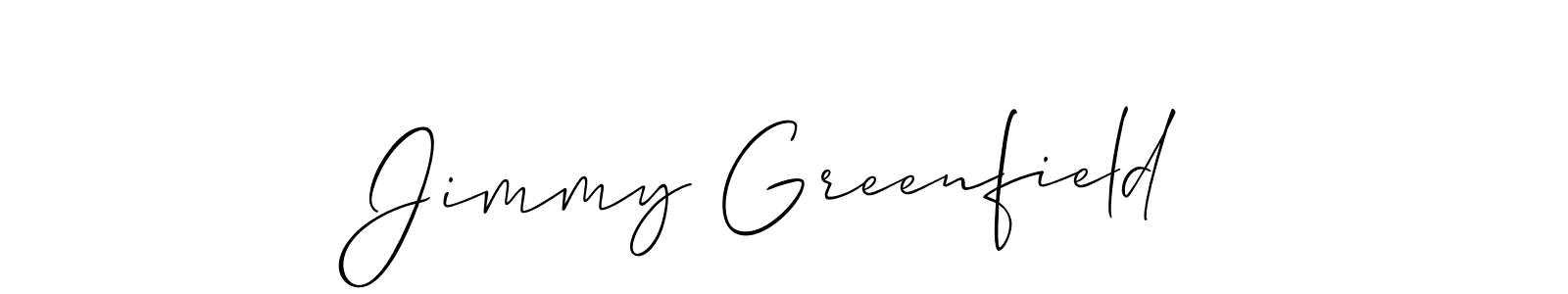 Once you've used our free online signature maker to create your best signature Allison_Script style, it's time to enjoy all of the benefits that Jimmy Greenfield name signing documents. Jimmy Greenfield signature style 2 images and pictures png