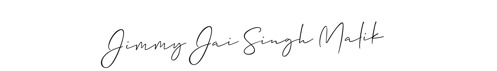 How to Draw Jimmy Jai Singh Malik signature style? Allison_Script is a latest design signature styles for name Jimmy Jai Singh Malik. Jimmy Jai Singh Malik signature style 2 images and pictures png