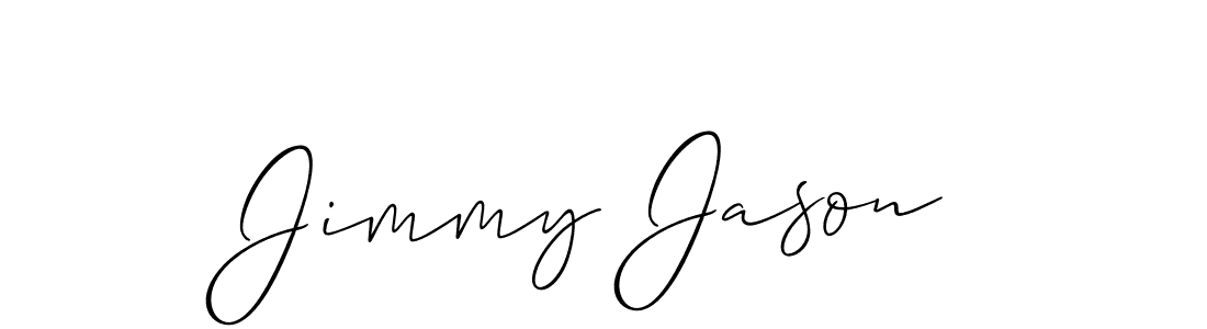 The best way (Allison_Script) to make a short signature is to pick only two or three words in your name. The name Jimmy Jason include a total of six letters. For converting this name. Jimmy Jason signature style 2 images and pictures png