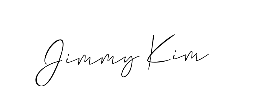 You should practise on your own different ways (Allison_Script) to write your name (Jimmy Kim) in signature. don't let someone else do it for you. Jimmy Kim signature style 2 images and pictures png