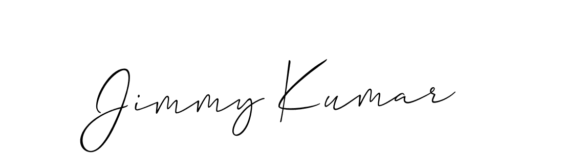 How to make Jimmy Kumar signature? Allison_Script is a professional autograph style. Create handwritten signature for Jimmy Kumar name. Jimmy Kumar signature style 2 images and pictures png