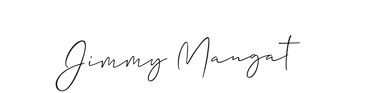 Check out images of Autograph of Jimmy Mangat name. Actor Jimmy Mangat Signature Style. Allison_Script is a professional sign style online. Jimmy Mangat signature style 2 images and pictures png