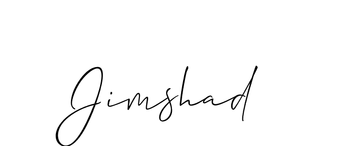 How to Draw Jimshad signature style? Allison_Script is a latest design signature styles for name Jimshad. Jimshad signature style 2 images and pictures png