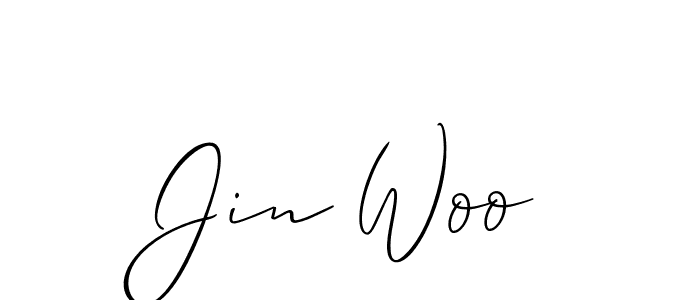Make a short Jin Woo signature style. Manage your documents anywhere anytime using Allison_Script. Create and add eSignatures, submit forms, share and send files easily. Jin Woo signature style 2 images and pictures png