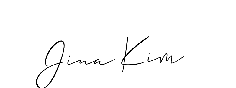 See photos of Jina Kim official signature by Spectra . Check more albums & portfolios. Read reviews & check more about Allison_Script font. Jina Kim signature style 2 images and pictures png