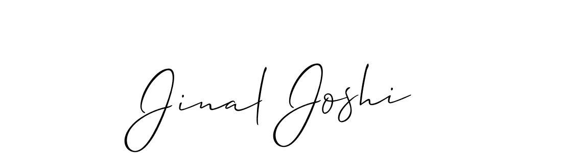 if you are searching for the best signature style for your name Jinal Joshi. so please give up your signature search. here we have designed multiple signature styles  using Allison_Script. Jinal Joshi signature style 2 images and pictures png