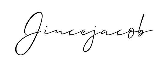 The Allison_Script signature style provides a bold statement for name Jincejacob. Designed for business owners, executives, and leaders. Jincejacob signature style 2 images and pictures png