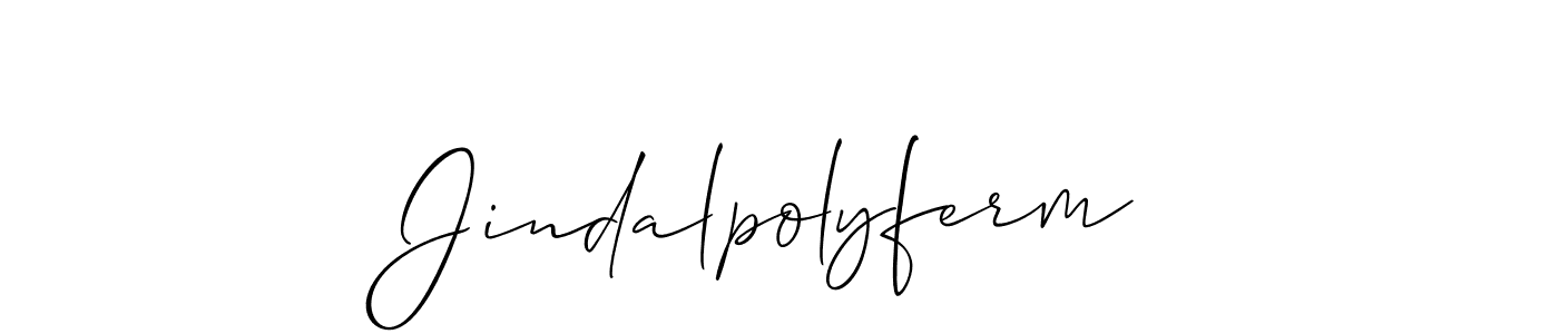 Here are the top 10 professional signature styles for the name Jindalpolyferm. These are the best autograph styles you can use for your name. Jindalpolyferm signature style 2 images and pictures png