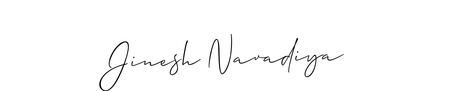 See photos of Jinesh Navadiya official signature by Spectra . Check more albums & portfolios. Read reviews & check more about Allison_Script font. Jinesh Navadiya signature style 2 images and pictures png