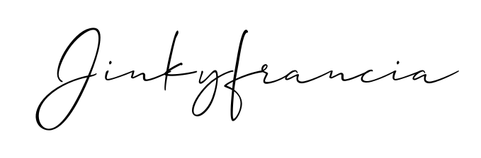 Make a beautiful signature design for name Jinkyfrancia. With this signature (Allison_Script) style, you can create a handwritten signature for free. Jinkyfrancia signature style 2 images and pictures png
