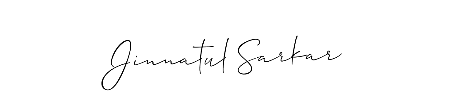 See photos of Jinnatul Sarkar official signature by Spectra . Check more albums & portfolios. Read reviews & check more about Allison_Script font. Jinnatul Sarkar signature style 2 images and pictures png