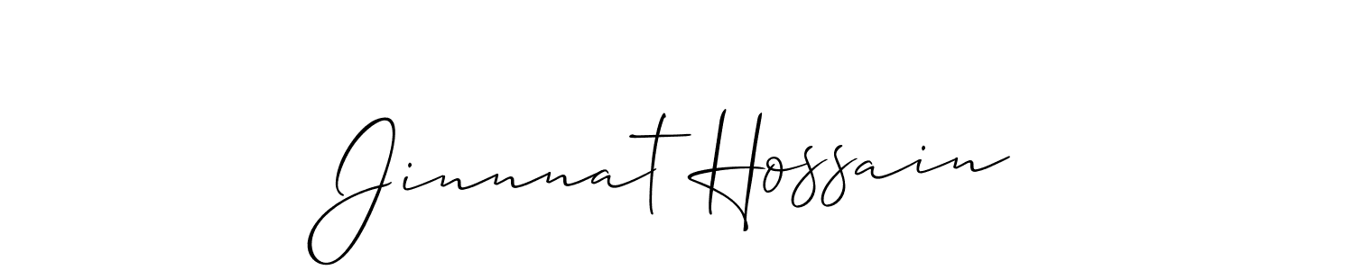 Check out images of Autograph of Jinnnat Hossain name. Actor Jinnnat Hossain Signature Style. Allison_Script is a professional sign style online. Jinnnat Hossain signature style 2 images and pictures png