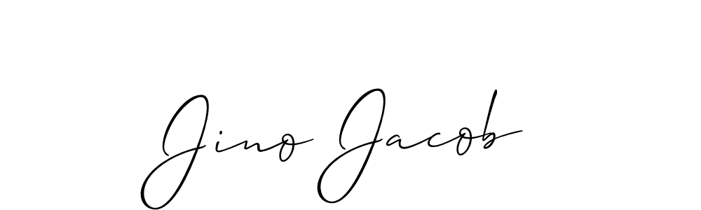 Here are the top 10 professional signature styles for the name Jino Jacob. These are the best autograph styles you can use for your name. Jino Jacob signature style 2 images and pictures png