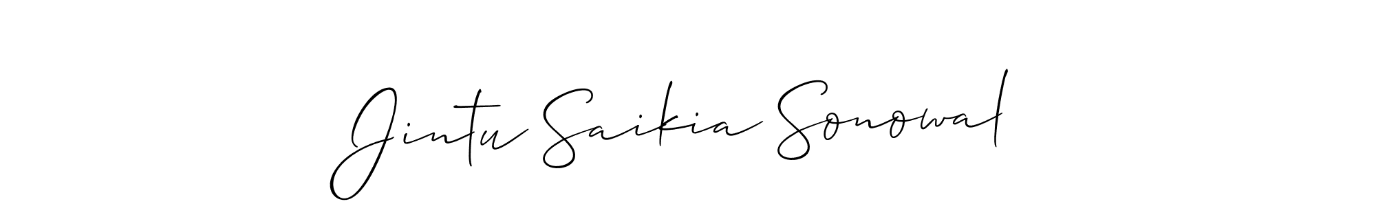 Best and Professional Signature Style for Jintu Saikia Sonowal. Allison_Script Best Signature Style Collection. Jintu Saikia Sonowal signature style 2 images and pictures png