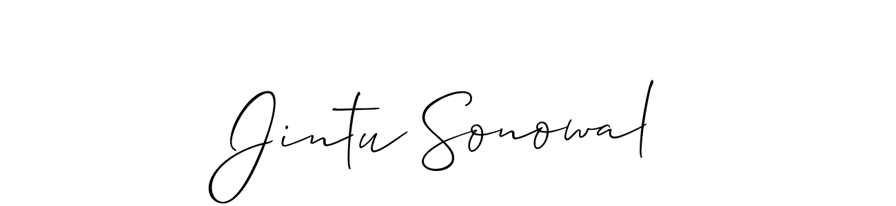 Once you've used our free online signature maker to create your best signature Allison_Script style, it's time to enjoy all of the benefits that Jintu Sonowal name signing documents. Jintu Sonowal signature style 2 images and pictures png