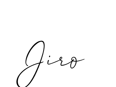 How to make Jiro name signature. Use Allison_Script style for creating short signs online. This is the latest handwritten sign. Jiro signature style 2 images and pictures png