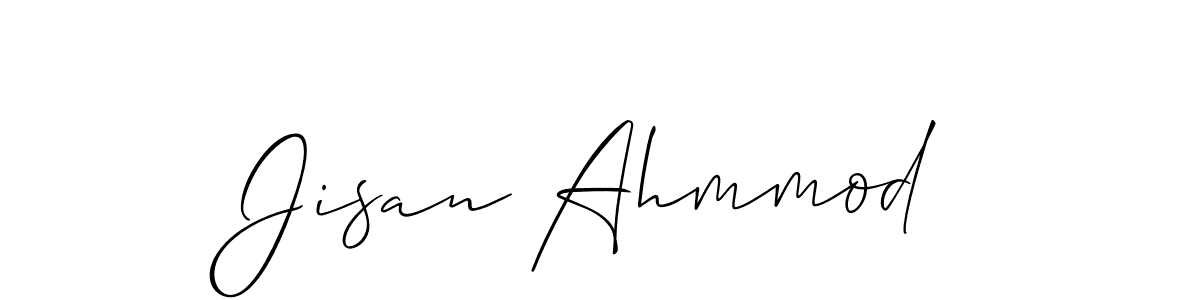 You can use this online signature creator to create a handwritten signature for the name Jisan Ahmmod. This is the best online autograph maker. Jisan Ahmmod signature style 2 images and pictures png