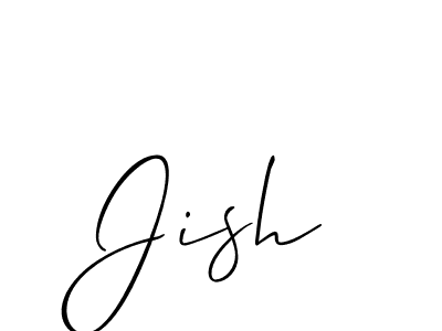 Make a short Jish signature style. Manage your documents anywhere anytime using Allison_Script. Create and add eSignatures, submit forms, share and send files easily. Jish signature style 2 images and pictures png