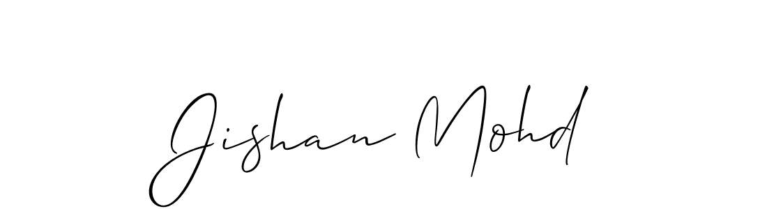Best and Professional Signature Style for Jishan Mohd. Allison_Script Best Signature Style Collection. Jishan Mohd signature style 2 images and pictures png