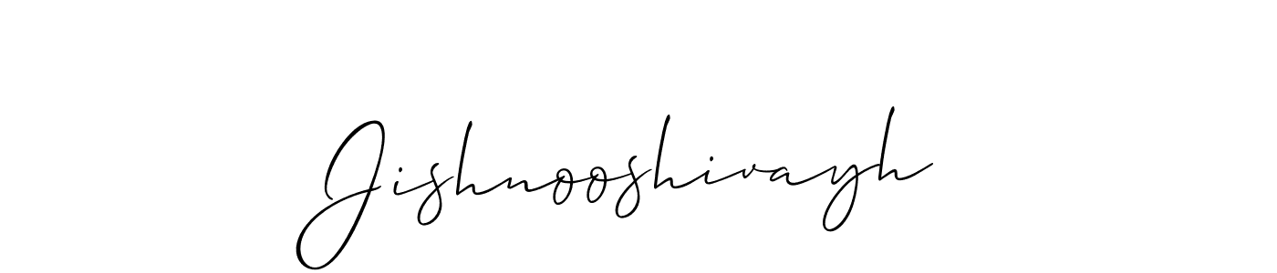 Make a short Jishnooshivayh signature style. Manage your documents anywhere anytime using Allison_Script. Create and add eSignatures, submit forms, share and send files easily. Jishnooshivayh signature style 2 images and pictures png