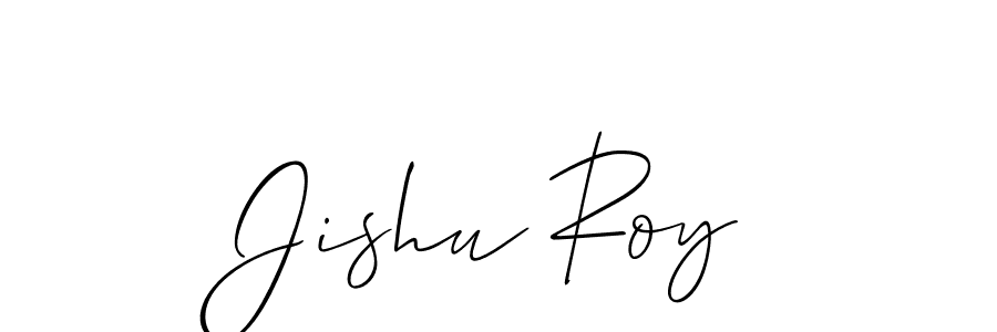 Make a short Jishu Roy signature style. Manage your documents anywhere anytime using Allison_Script. Create and add eSignatures, submit forms, share and send files easily. Jishu Roy signature style 2 images and pictures png