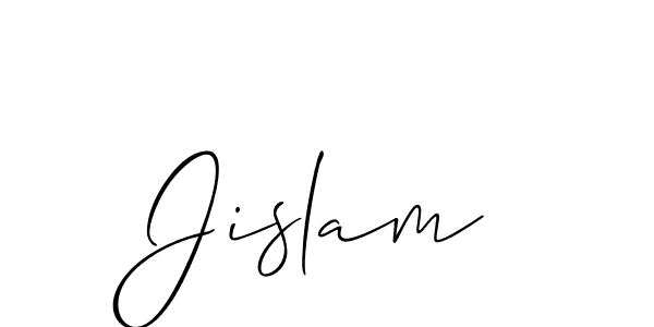 You can use this online signature creator to create a handwritten signature for the name Jislam. This is the best online autograph maker. Jislam signature style 2 images and pictures png