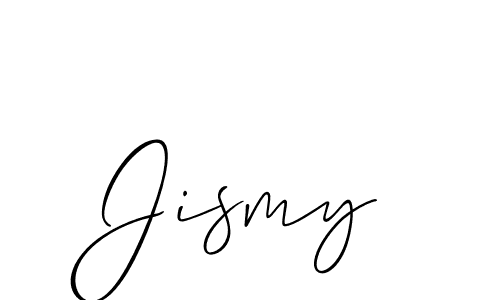 Make a beautiful signature design for name Jismy. Use this online signature maker to create a handwritten signature for free. Jismy signature style 2 images and pictures png