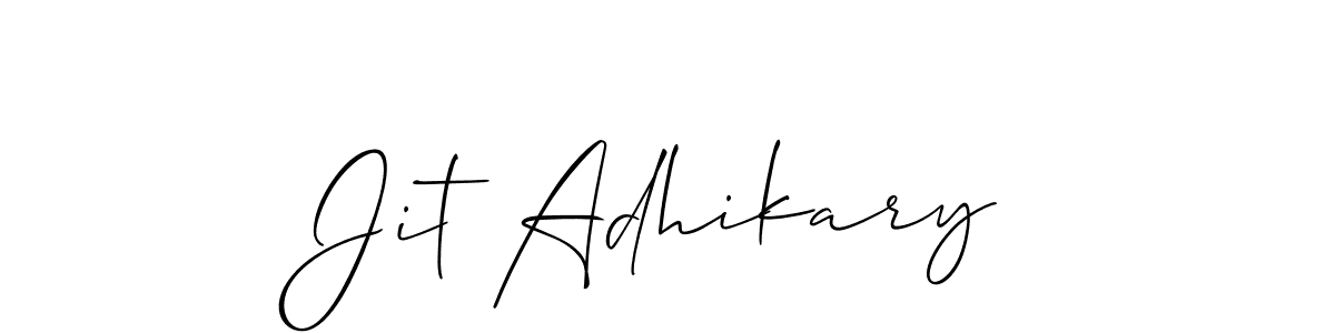 Make a short Jit Adhikary signature style. Manage your documents anywhere anytime using Allison_Script. Create and add eSignatures, submit forms, share and send files easily. Jit Adhikary signature style 2 images and pictures png