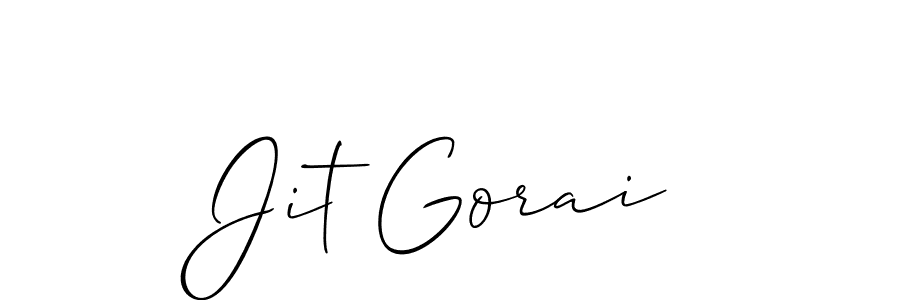 See photos of Jit Gorai official signature by Spectra . Check more albums & portfolios. Read reviews & check more about Allison_Script font. Jit Gorai signature style 2 images and pictures png