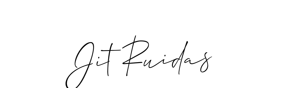 Here are the top 10 professional signature styles for the name Jit Ruidas. These are the best autograph styles you can use for your name. Jit Ruidas signature style 2 images and pictures png