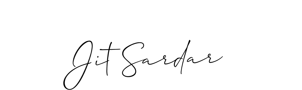 Make a beautiful signature design for name Jit Sardar. Use this online signature maker to create a handwritten signature for free. Jit Sardar signature style 2 images and pictures png