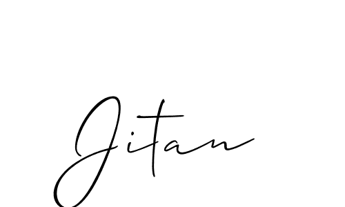 It looks lik you need a new signature style for name Jitan. Design unique handwritten (Allison_Script) signature with our free signature maker in just a few clicks. Jitan signature style 2 images and pictures png