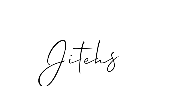 Best and Professional Signature Style for Jitehs. Allison_Script Best Signature Style Collection. Jitehs signature style 2 images and pictures png