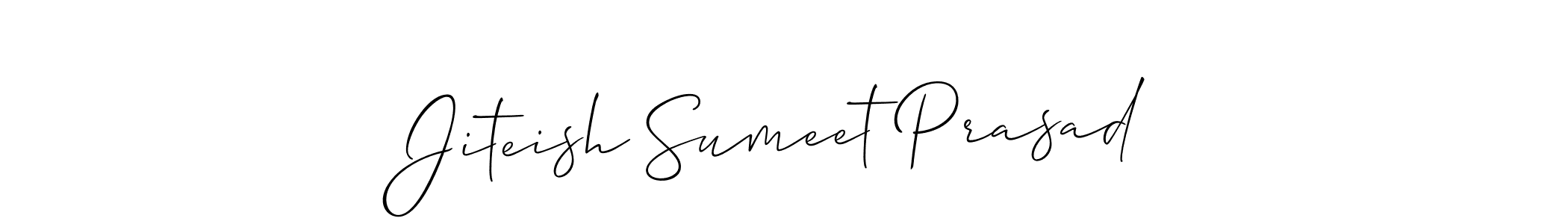 Once you've used our free online signature maker to create your best signature Allison_Script style, it's time to enjoy all of the benefits that Jiteish Sumeet Prasad name signing documents. Jiteish Sumeet Prasad signature style 2 images and pictures png