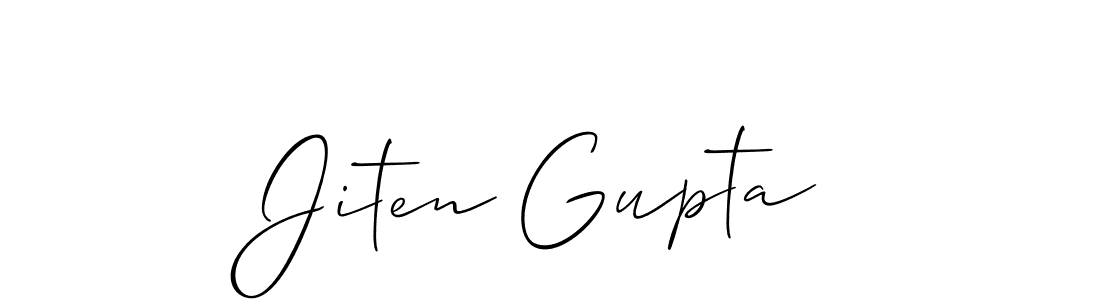 Make a beautiful signature design for name Jiten Gupta. Use this online signature maker to create a handwritten signature for free. Jiten Gupta signature style 2 images and pictures png