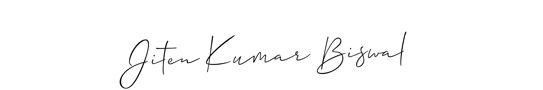 Make a beautiful signature design for name Jiten Kumar Biswal. Use this online signature maker to create a handwritten signature for free. Jiten Kumar Biswal signature style 2 images and pictures png