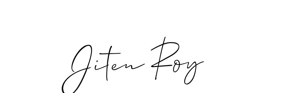 Best and Professional Signature Style for Jiten Roy. Allison_Script Best Signature Style Collection. Jiten Roy signature style 2 images and pictures png