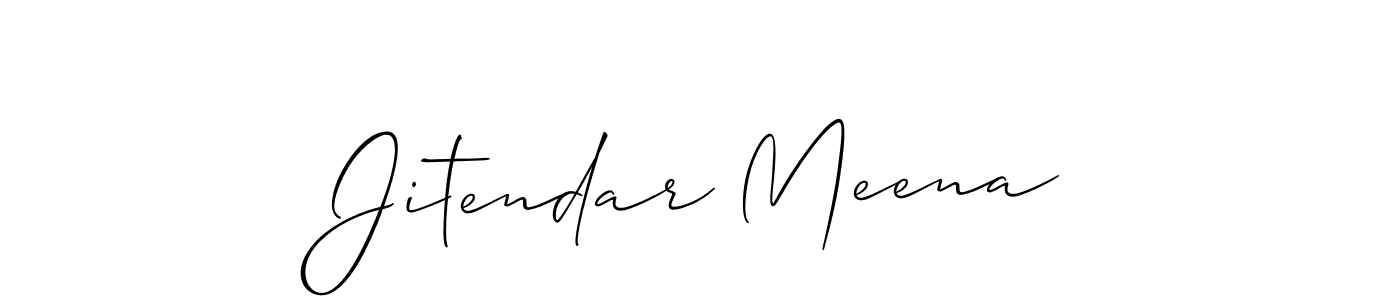 Once you've used our free online signature maker to create your best signature Allison_Script style, it's time to enjoy all of the benefits that Jitendar Meena name signing documents. Jitendar Meena signature style 2 images and pictures png