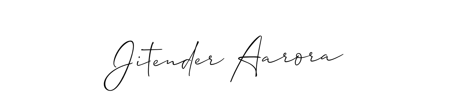 You should practise on your own different ways (Allison_Script) to write your name (Jitender Aarora) in signature. don't let someone else do it for you. Jitender Aarora signature style 2 images and pictures png