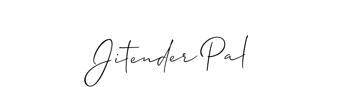 It looks lik you need a new signature style for name Jitender Pal. Design unique handwritten (Allison_Script) signature with our free signature maker in just a few clicks. Jitender Pal signature style 2 images and pictures png