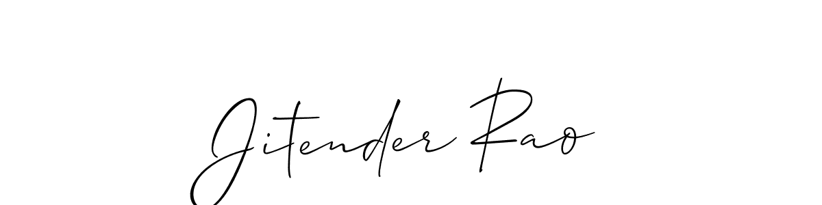 Check out images of Autograph of Jitender Rao name. Actor Jitender Rao Signature Style. Allison_Script is a professional sign style online. Jitender Rao signature style 2 images and pictures png