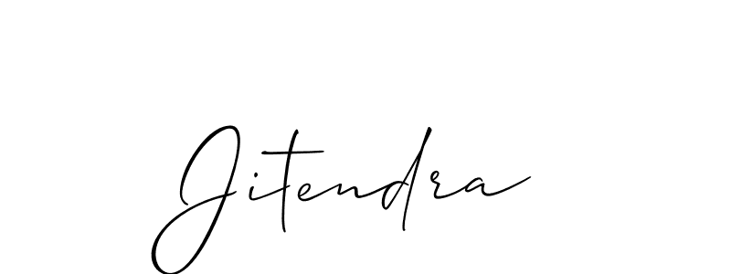 The best way (Allison_Script) to make a short signature is to pick only two or three words in your name. The name Jitendra include a total of six letters. For converting this name. Jitendra signature style 2 images and pictures png