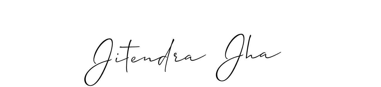 Check out images of Autograph of Jitendra  Jha name. Actor Jitendra  Jha Signature Style. Allison_Script is a professional sign style online. Jitendra  Jha signature style 2 images and pictures png