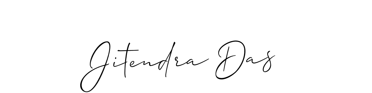 Also we have Jitendra Das name is the best signature style. Create professional handwritten signature collection using Allison_Script autograph style. Jitendra Das signature style 2 images and pictures png